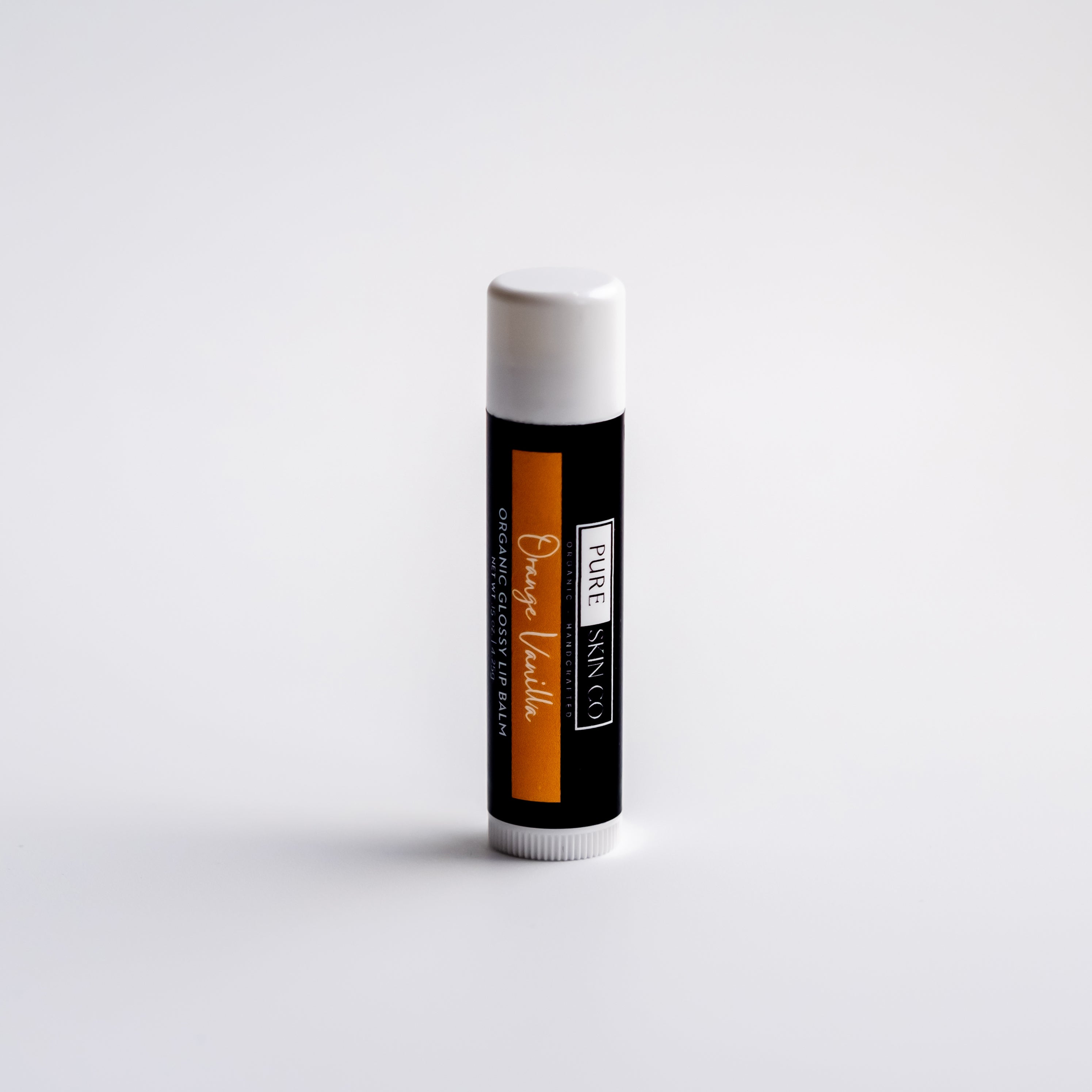 Pure Skin Co organic lip balm in eco-friendly tube