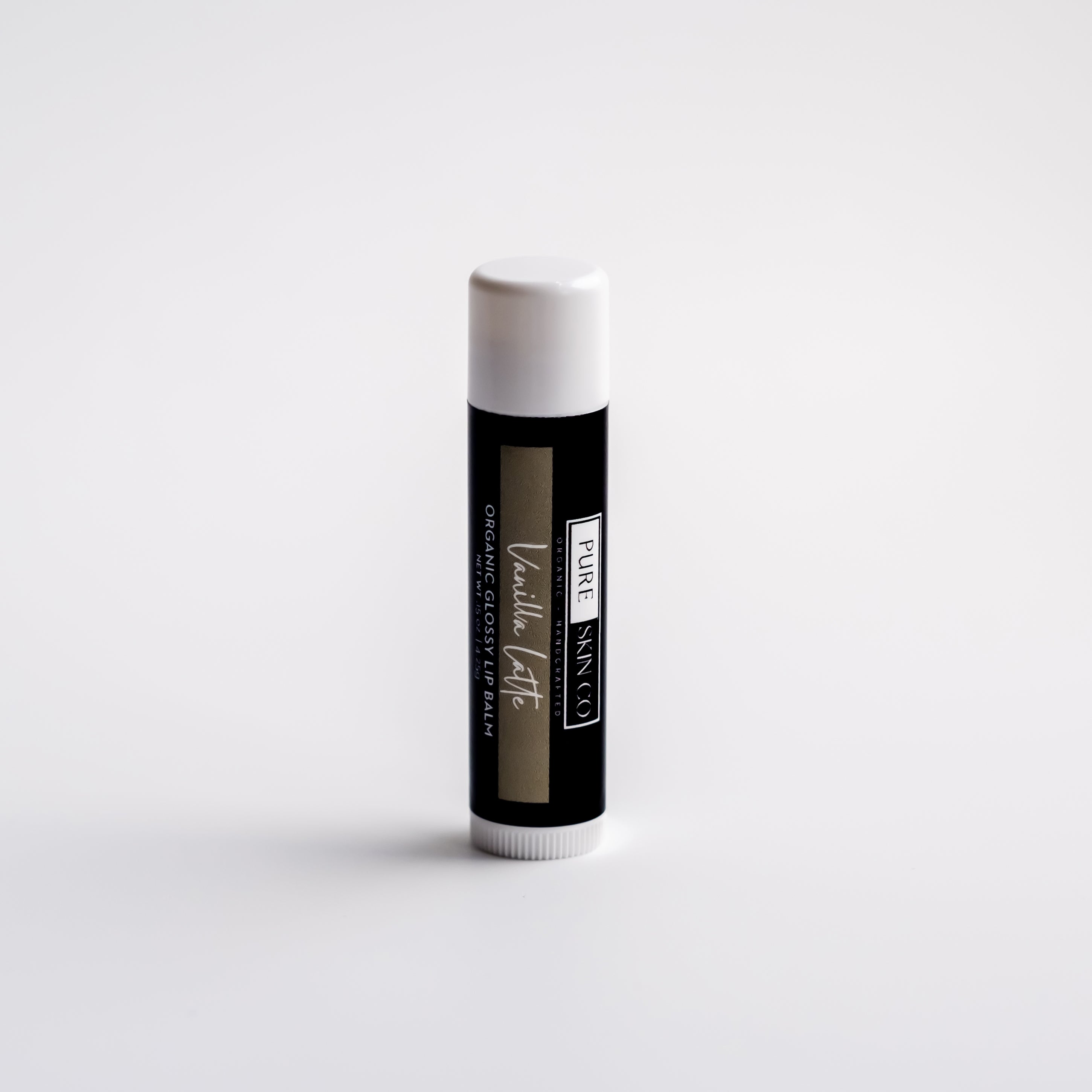 Pure Skin Co organic lip balm in eco-friendly tube