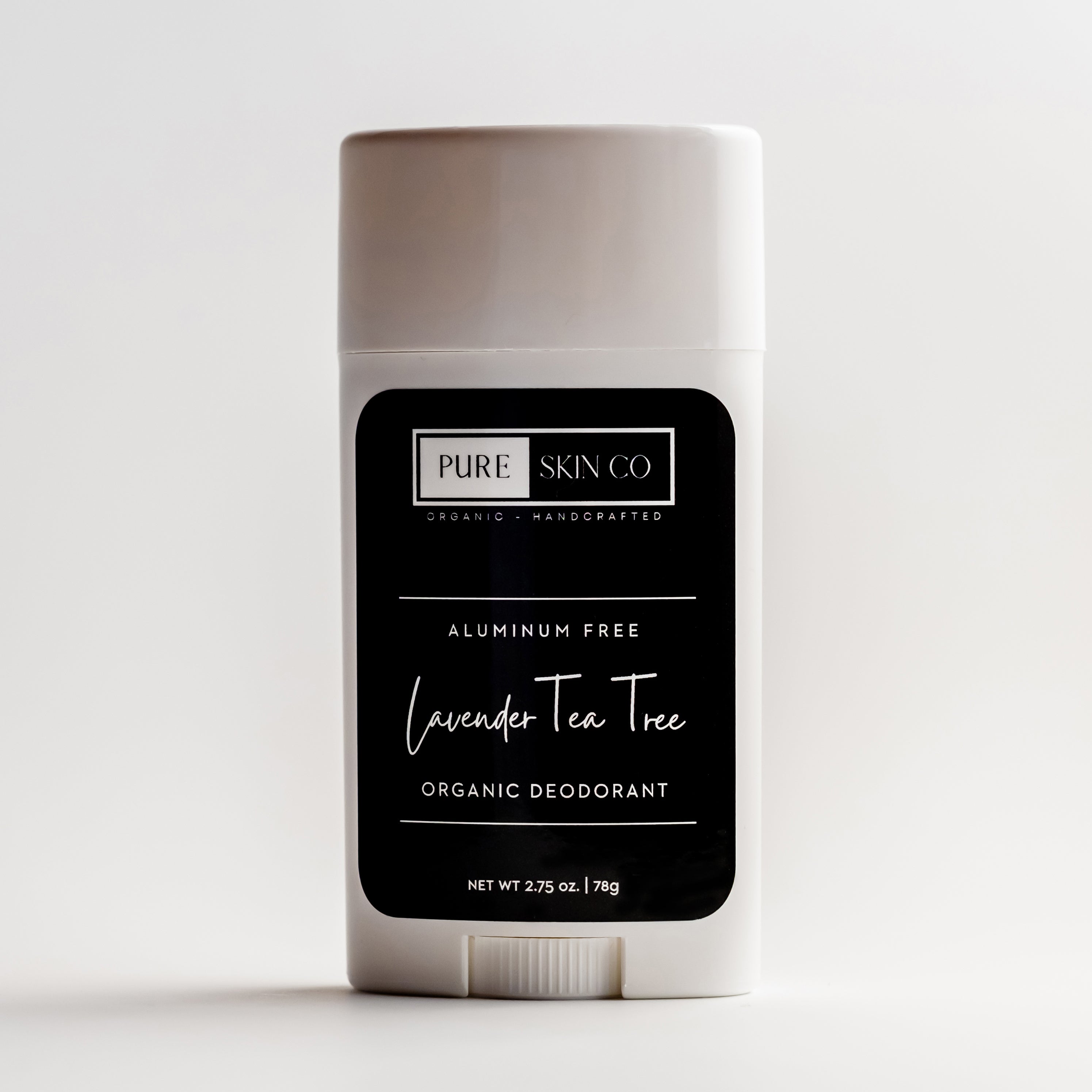 Pure Skin Co organic deodorant in eco-friendly tube