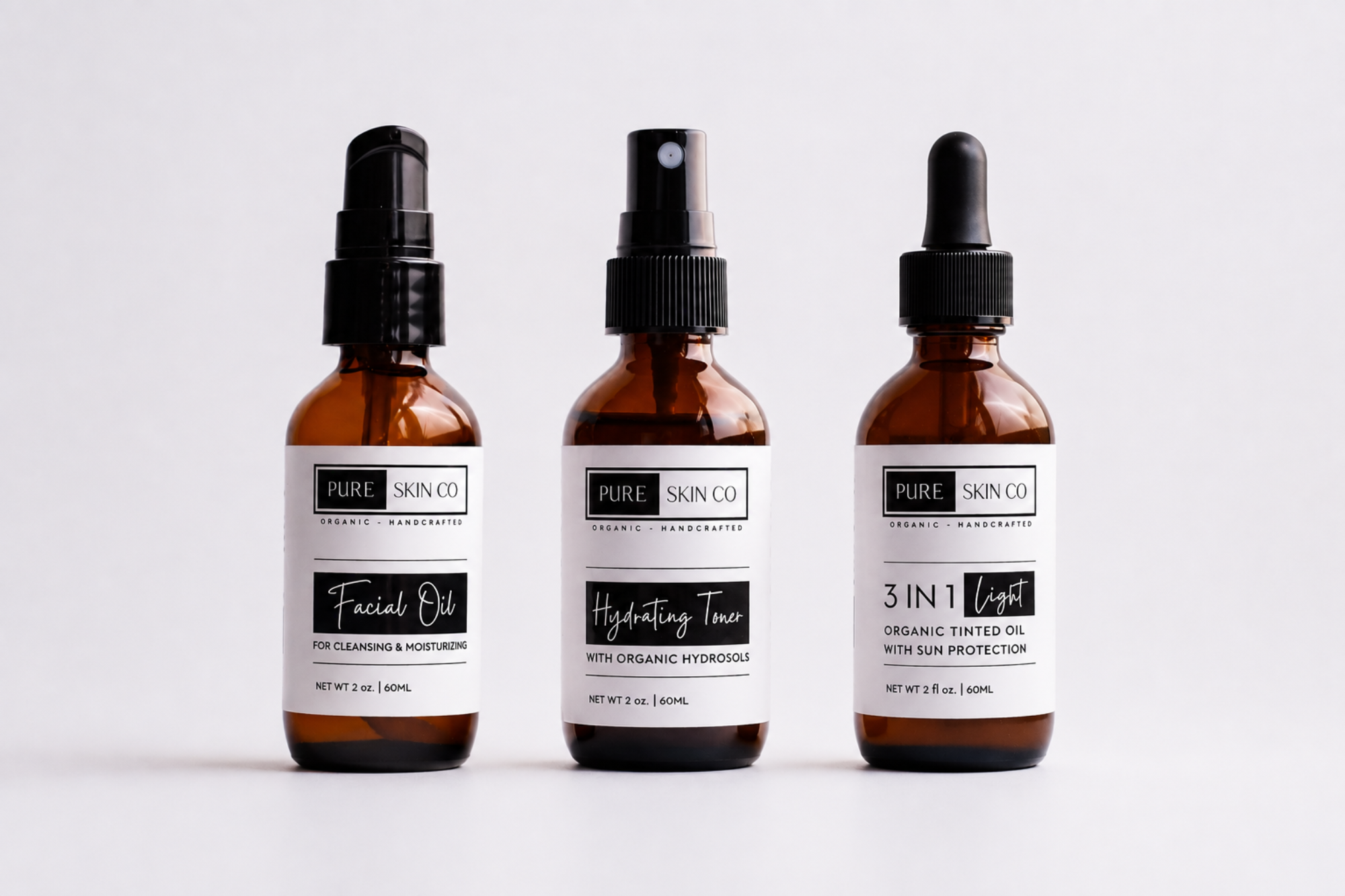 The Pure Face Routine Bundle (3 in 1 Light)