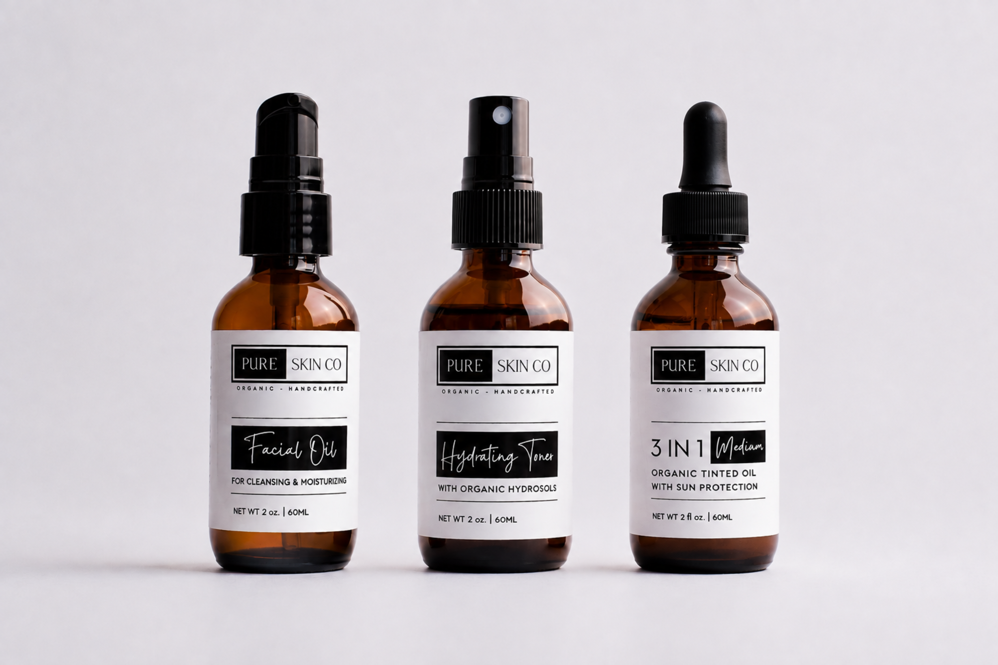 The Pure Face Routine Bundle (3 in 1 Medium)
